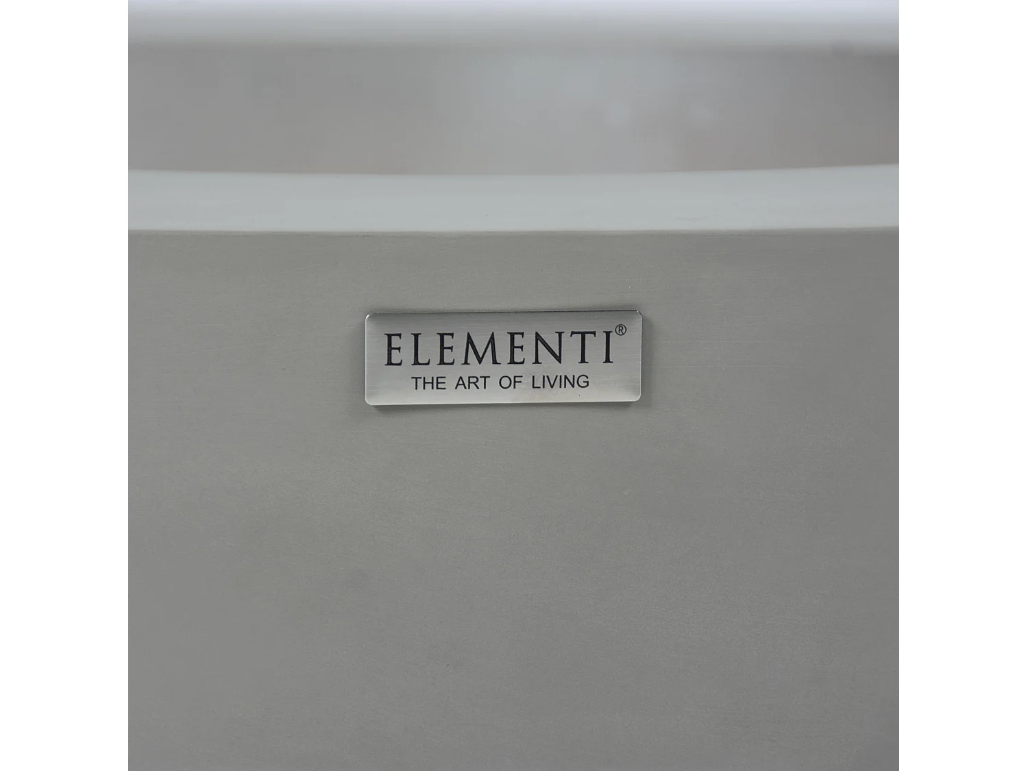 Ensemble braséro à gaz LUNAR BOWL 4 pcs - béton fibré, avec pare-vent et caches