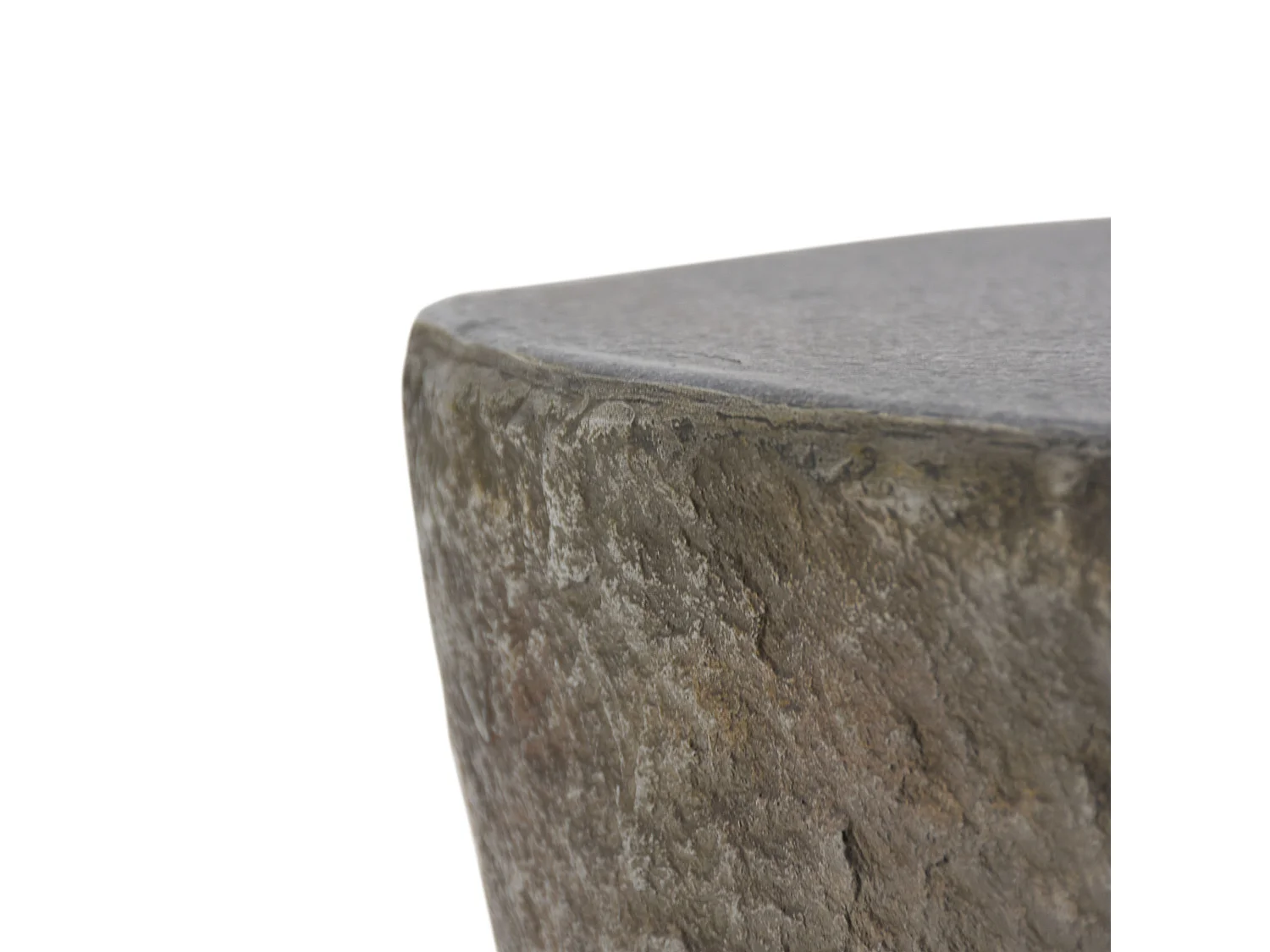 Ensemble braséro à gaz Boulder 4 pcs - béton fibré, avec pare-vent et caches