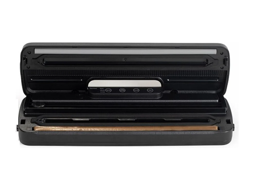 Máquina de envasado al vacío Livoo DOM504 110W con 3 modos alimentarios, cortador integrado y rollo de 28cm x 3m