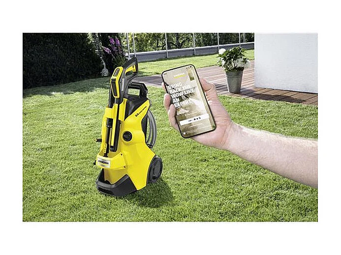 Kärcher K 4 Power Control Flex Nettoyeur haute pression Droit Electrique 420 l/h Noir, Jaune