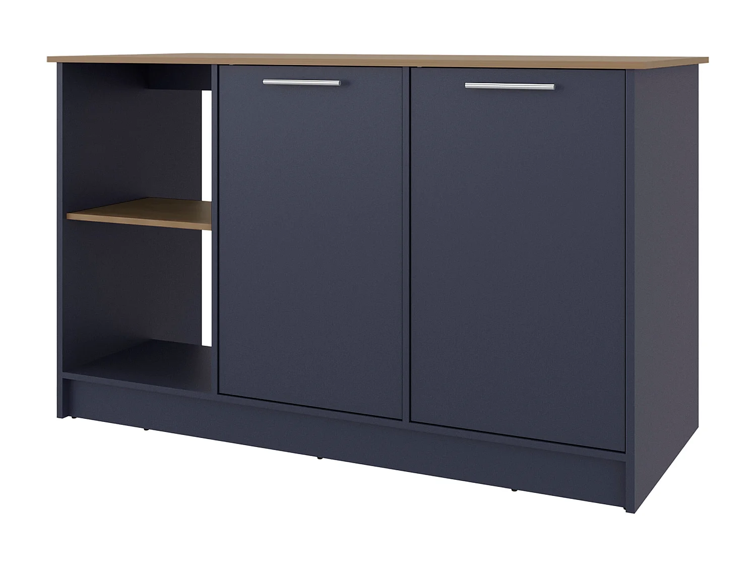 Ilha de Cozinha Juniper com Armazenamento