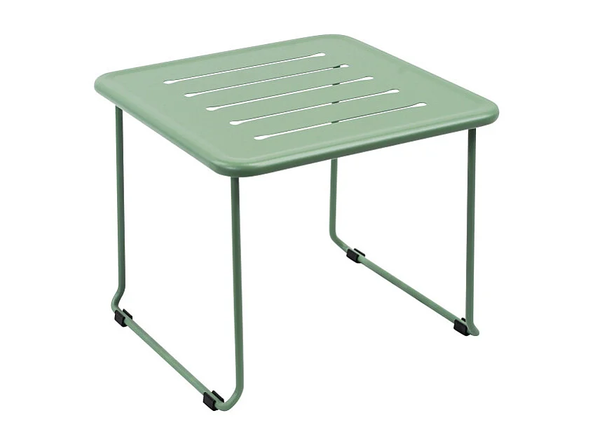 Solena - Salon de jardin 2 personnes en métal - Vert