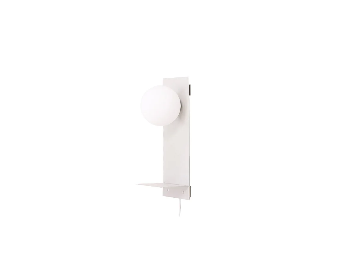 Applique Murale Déco "Troyes" 45cm Blanc