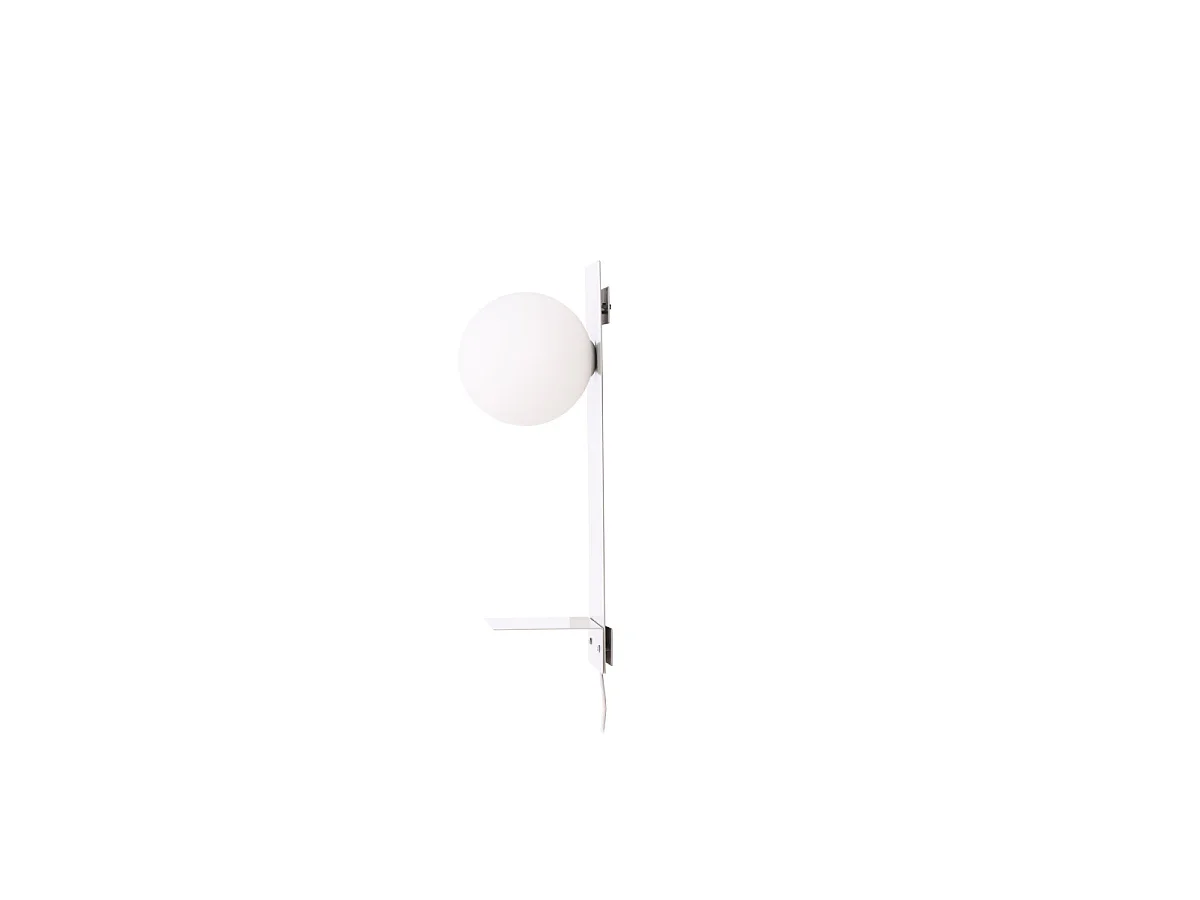 Applique Murale Déco "Troyes" 45cm Blanc