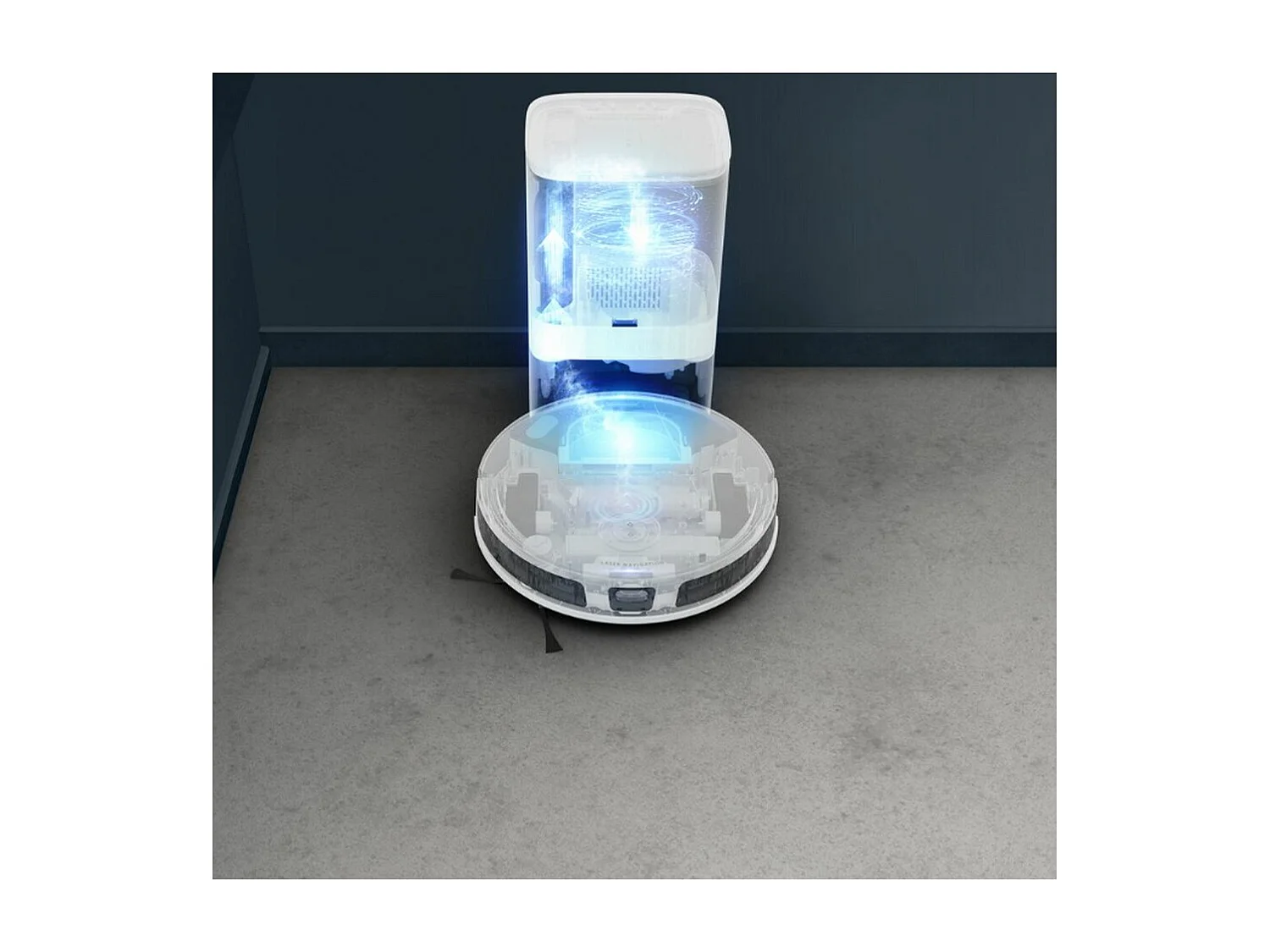 Rowenta Aspirateur robot connecté - RR8497WH