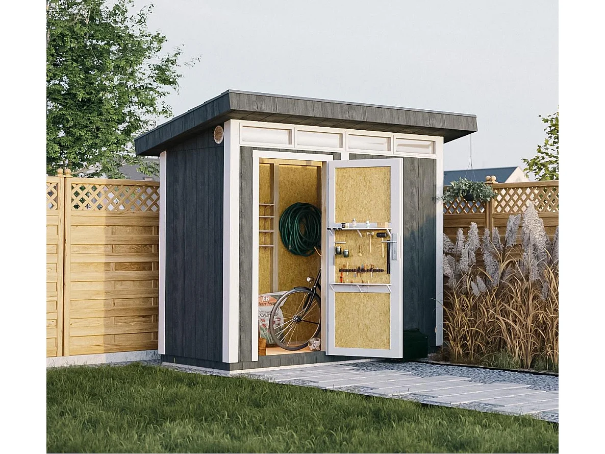 Casetta da giardino di qualità premium - 3m² / L161xW294 cm - M901