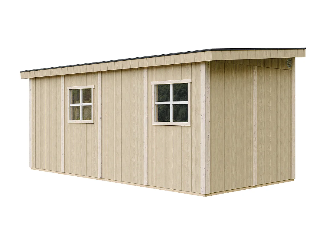 Tuinhuis premium kwaliteit zonder vloer en zijwand - 11.47 m² / H231x248x530 cm - M940B