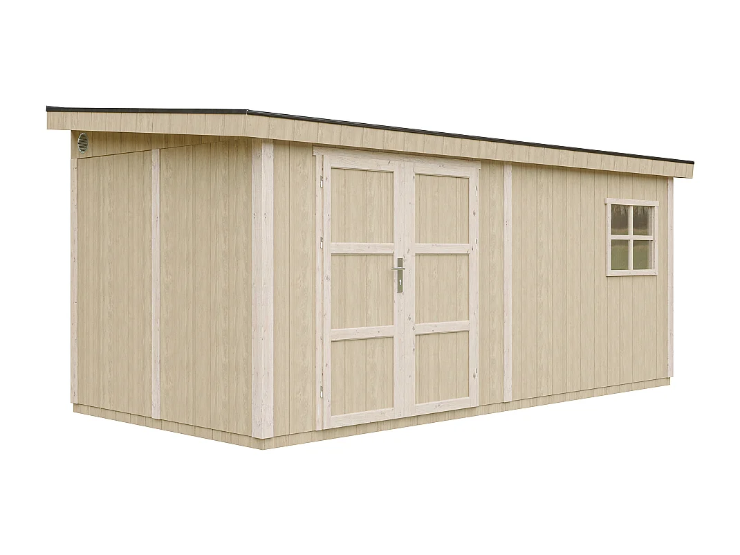 Casetta da giardino di qualità premium - 11.47 m² / H231x248x530 cm - M940