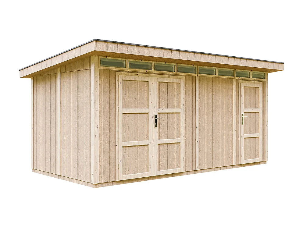 Tuinhuis op houtbasis zonder vloer - LP SmartSide - H237x279x530 cm / 11.5 m² - M905C