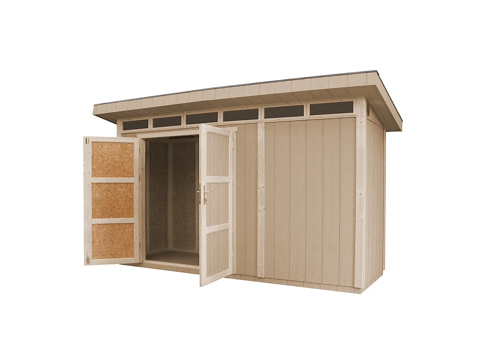 Abri de jardin qualité premium - 4m² /L161xL412xH239 cm - M902A