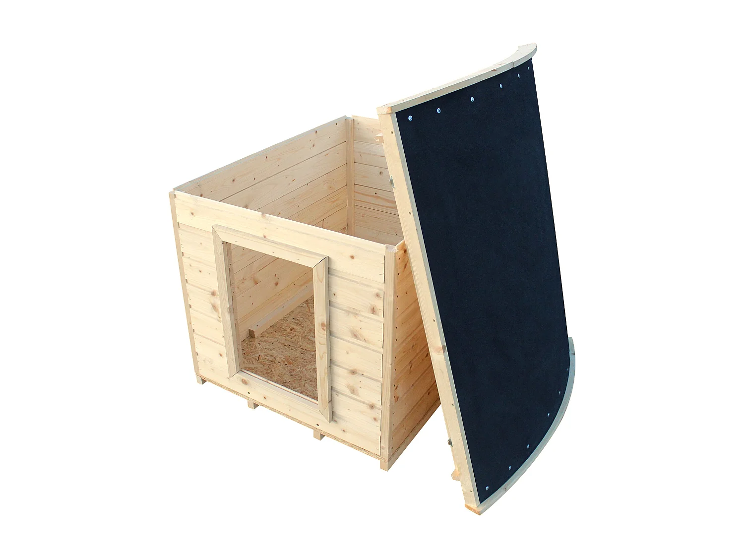 Niche pour chien exterieur en bois - 87 x 102 x H85 cm - M405-1