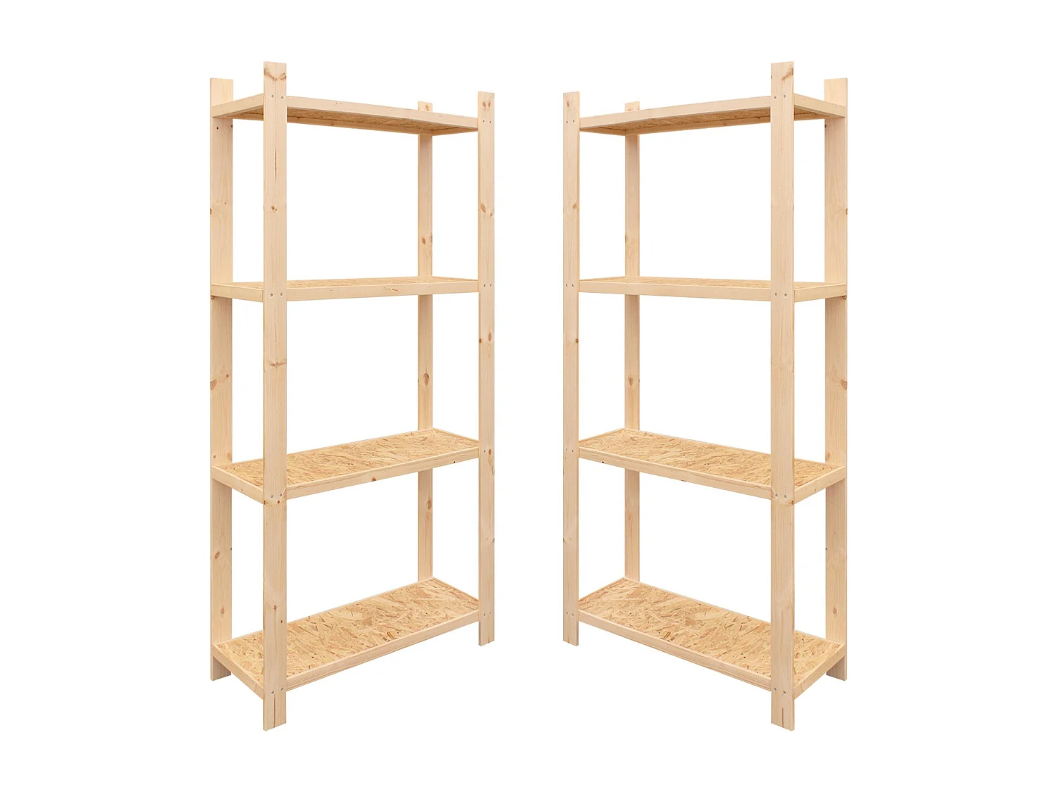 2-er set holzregale - M640-1