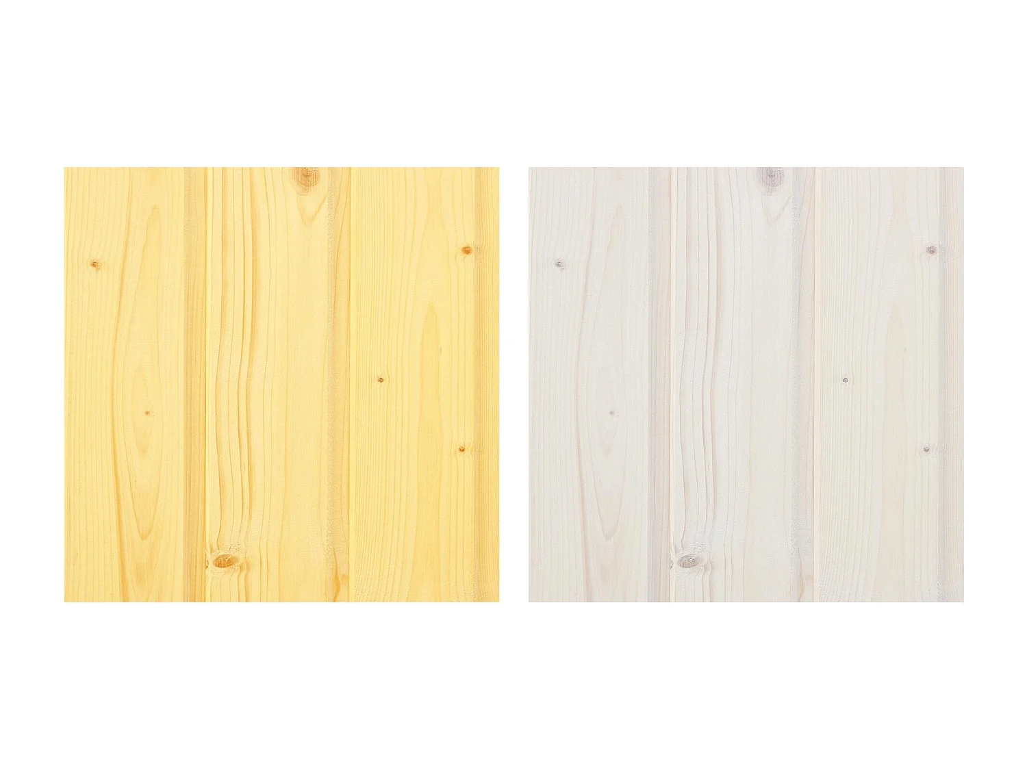 Un juego de impregnantes para pintar casas de madera - 10 litros de BLANCO + 10 litros de del color ROBLE CLARO