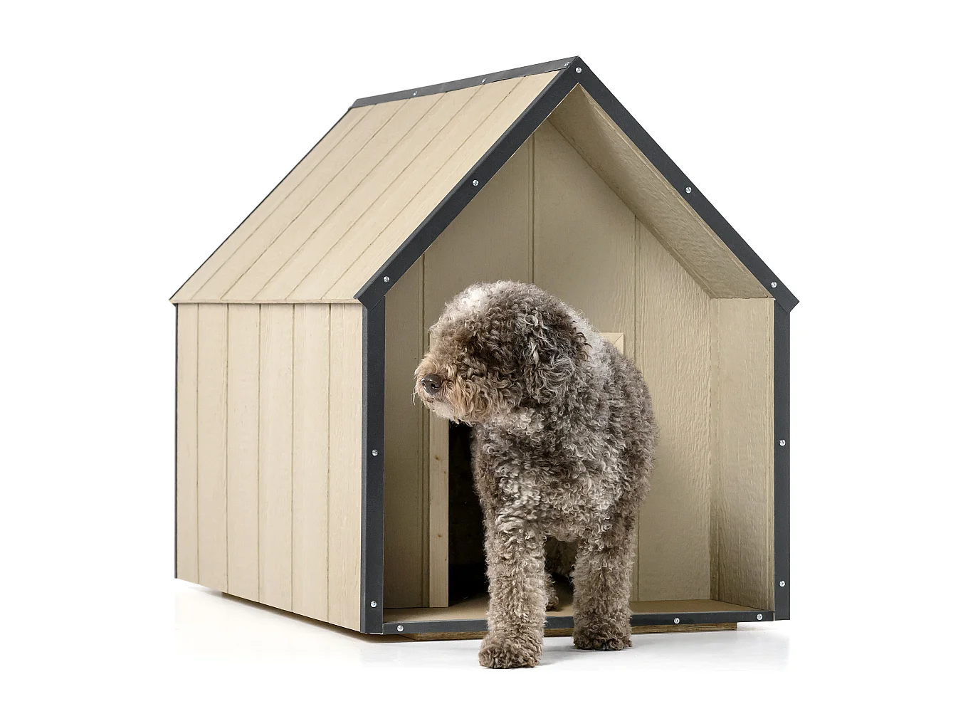 LP SmartSide niche pour chien - 80 x 118 x H94 cm, taille L – M972-1