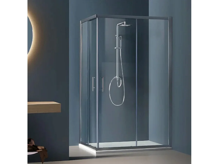 Box Doccia ECO 6mm Porte Scorrevoli H190 - 72x72
