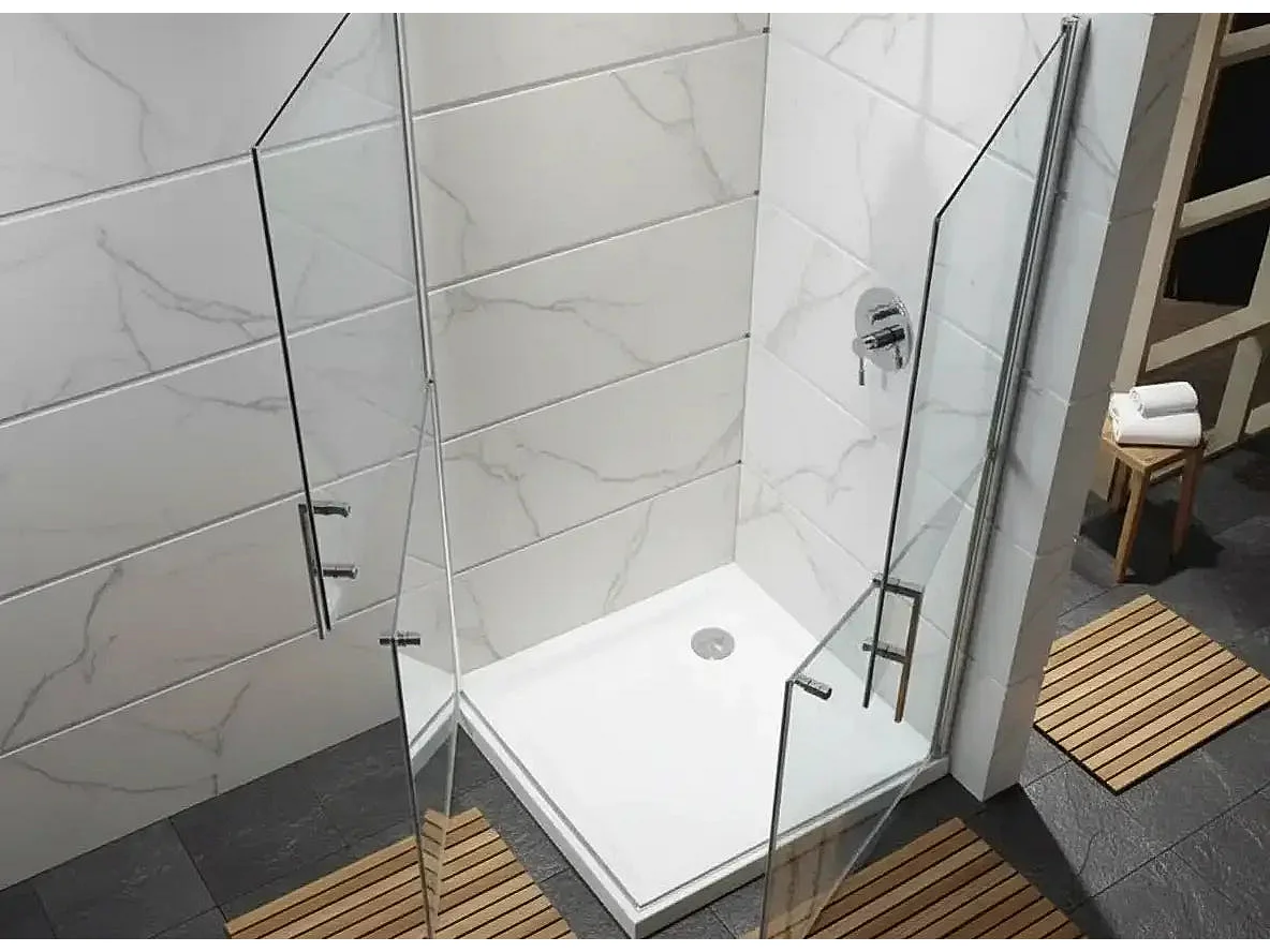 Box Doccia Per Disabili Cristallo 6mm H190cm - 70x100