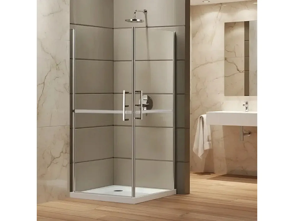 Box Doccia Per Disabili Cristallo 6mm H190cm - 70x100