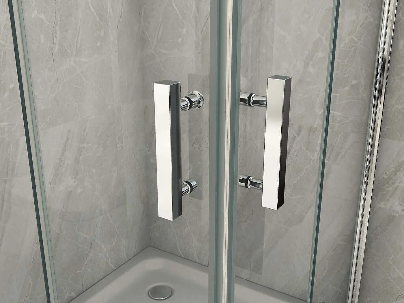 Box Doccia 8mm Due Lati Ad Anta A Libro Apertura Totale - Cancer - 70x100