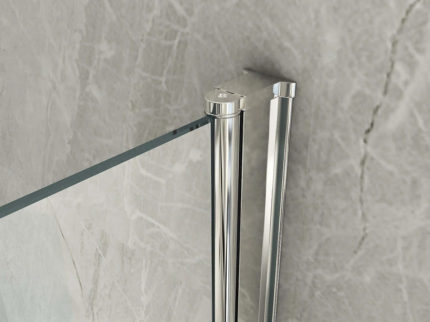 Box Doccia 8mm Due Lati Ad Anta A Libro Apertura Totale - Cancer - 70x100