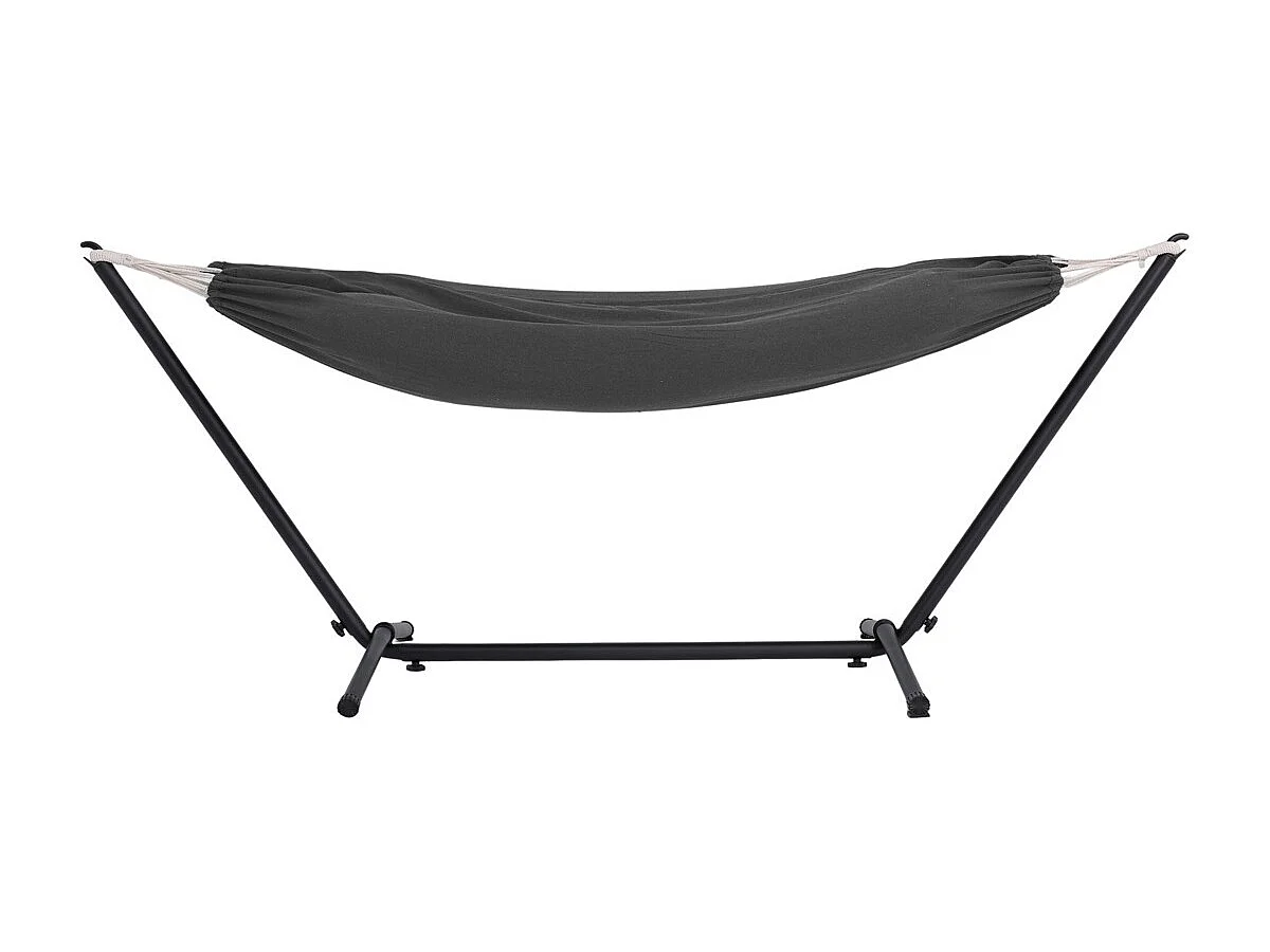 Hamac de Jardin Portable avec Support Autoportant pour Camping et Voyage-Hauteur 95 x Longueur 270 x Profondeur 100cm