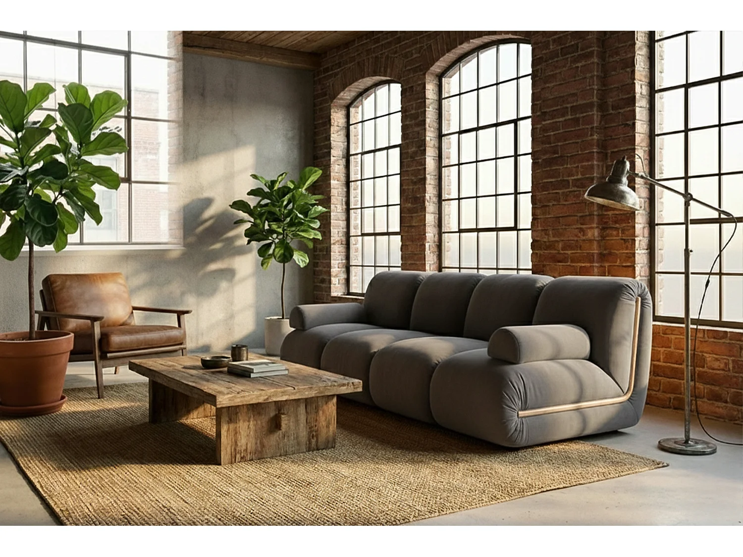 Sofá modular - topo terciopelo - LAYLA