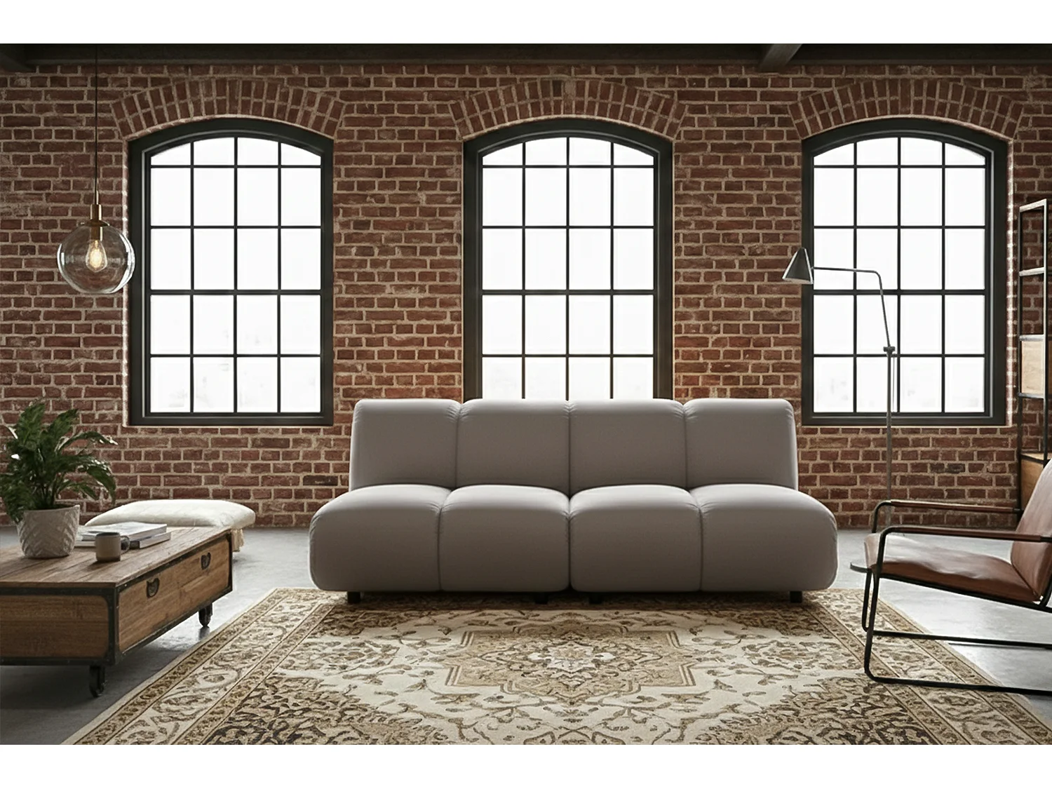 Sofá modular - topo terciopelo - LAYLA