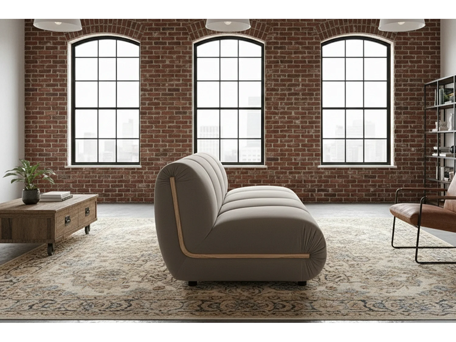 Sofá modular - topo terciopelo - LAYLA