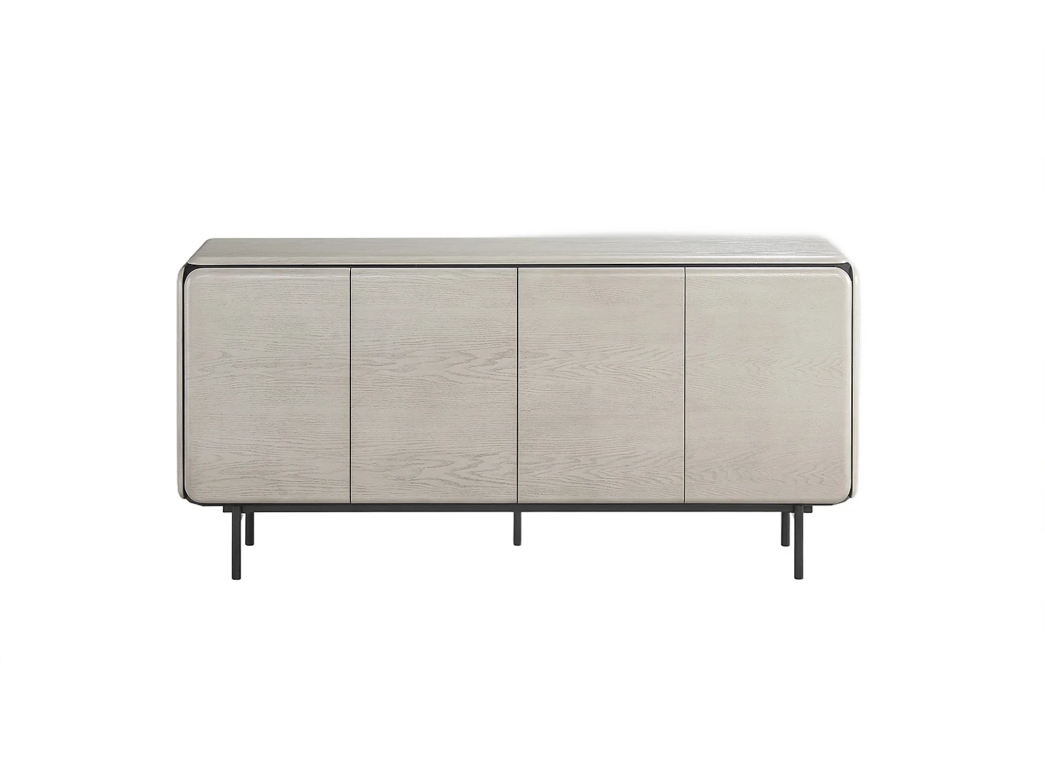 Sideboard - Grau Holz - AVRIL