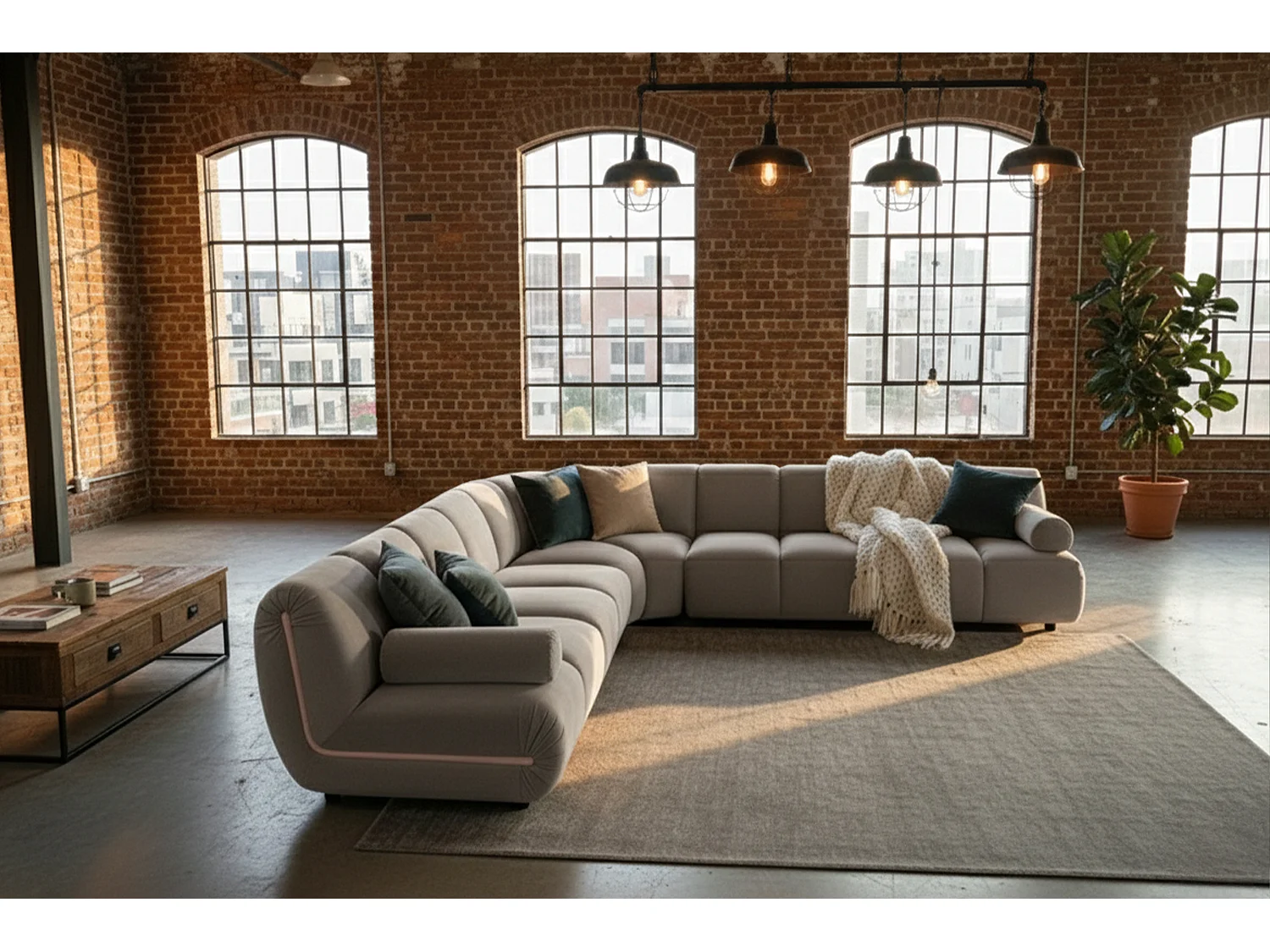 Sofá modular - topo terciopelo - LAYLA