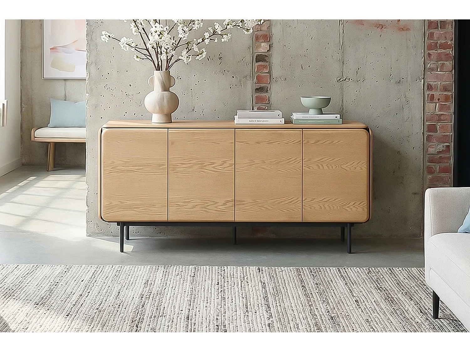 Sideboard - Braun Holz - AVRIL