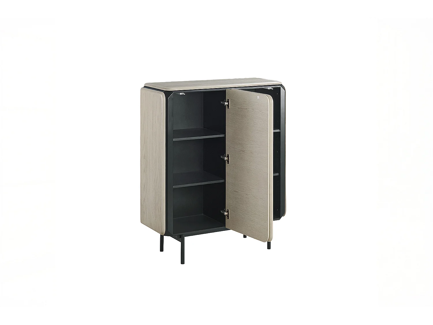 Highboard - Grijs Hout - AVRIL