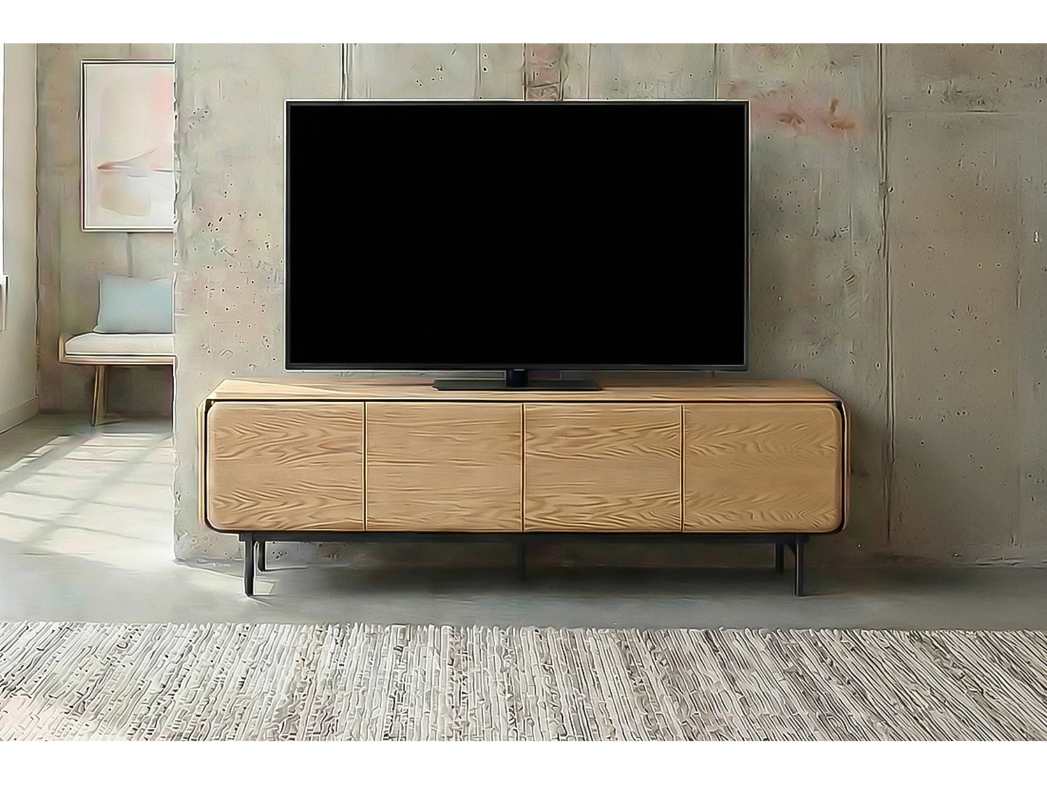 Lowboard - Braun Holz - AVRIL