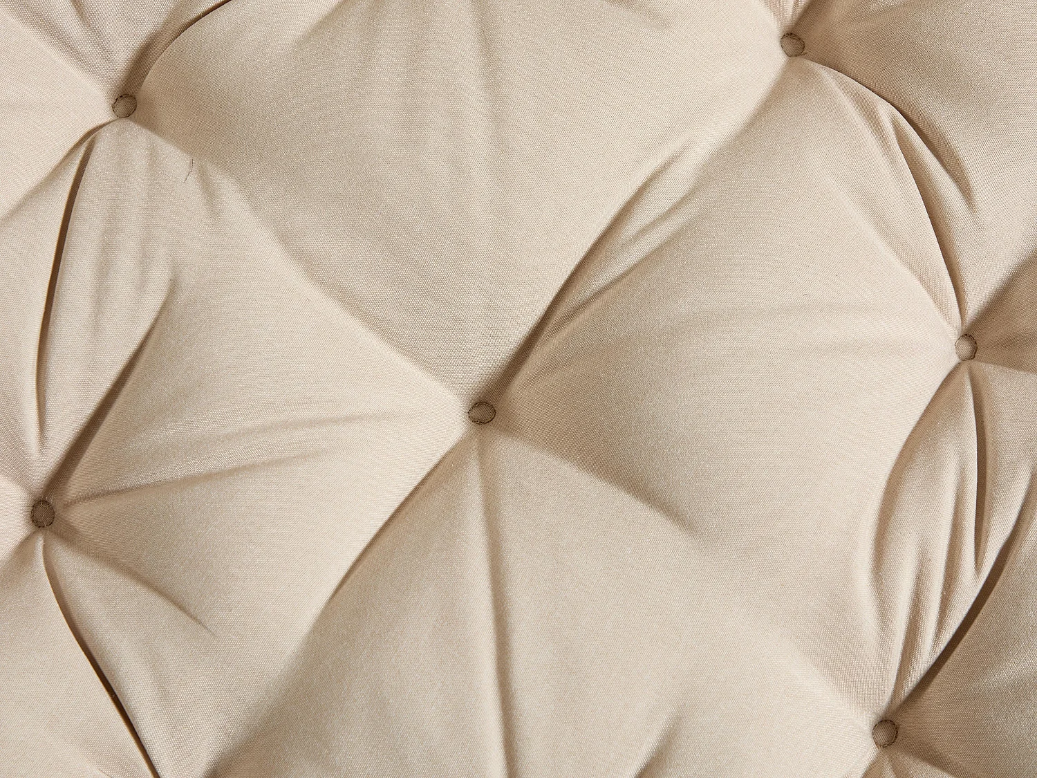 Papasan lounge stoel bohemien stijl, 360° draaibaar, eivormig van PE-rotan met dik kussen voor woonkamer en balkon