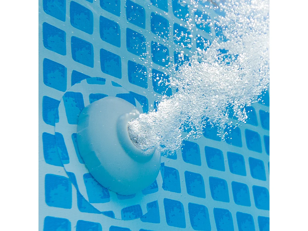 Piscine tubulaire ronde Intex Prism Frame 6,10 x 1,32 m