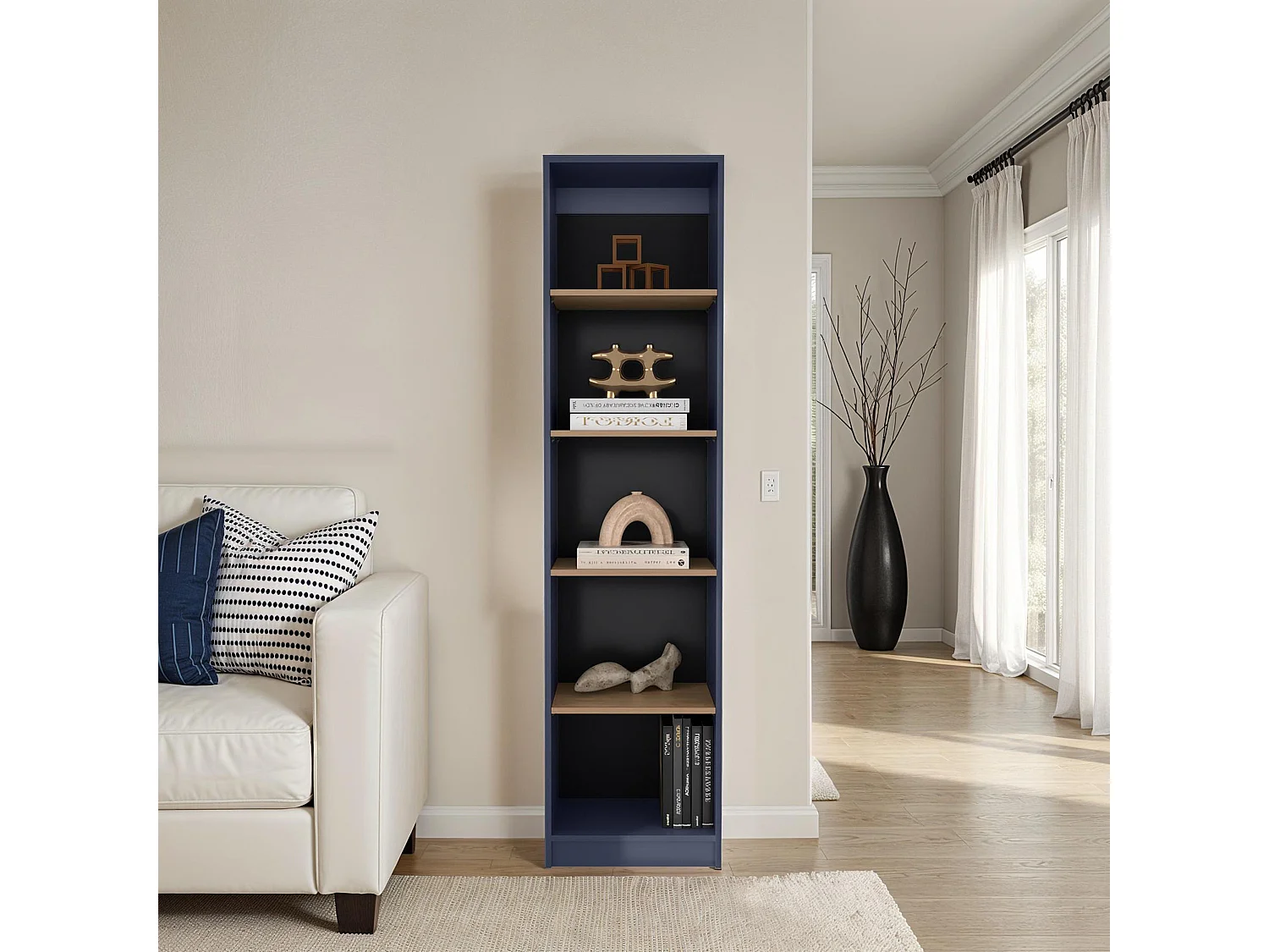 Étagère Verticale HOME M2 avec Rangement Ouvert