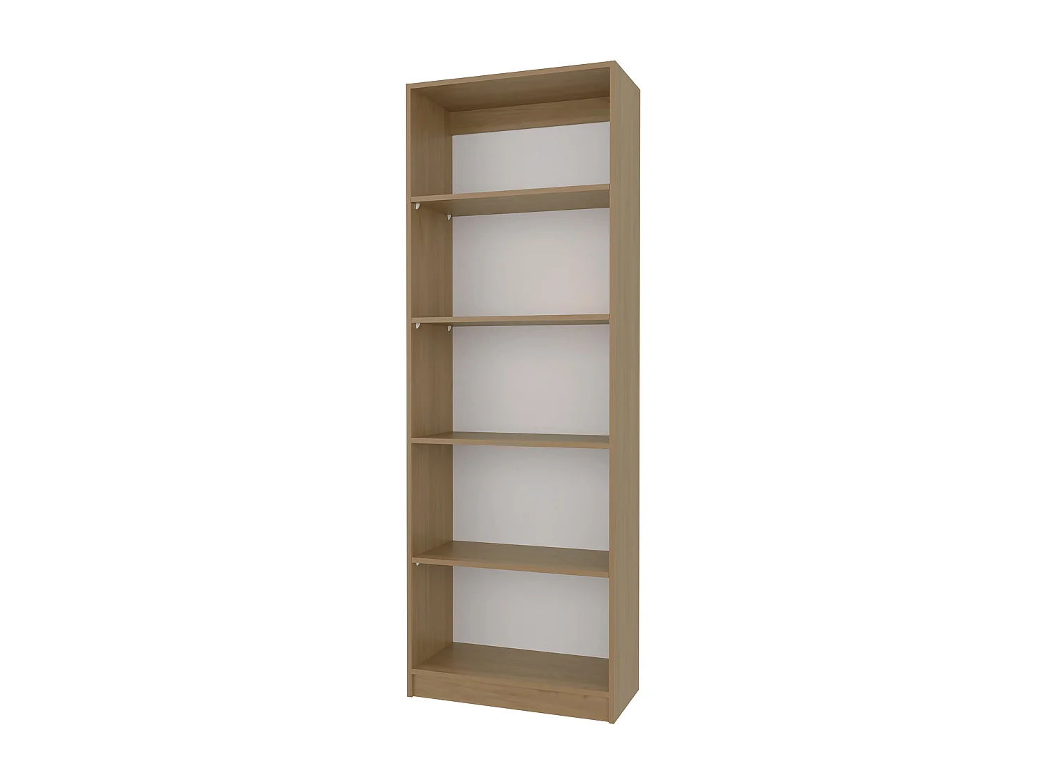 Bibliothèque Bear avec Rangement Ouvert et Quatre Étagères