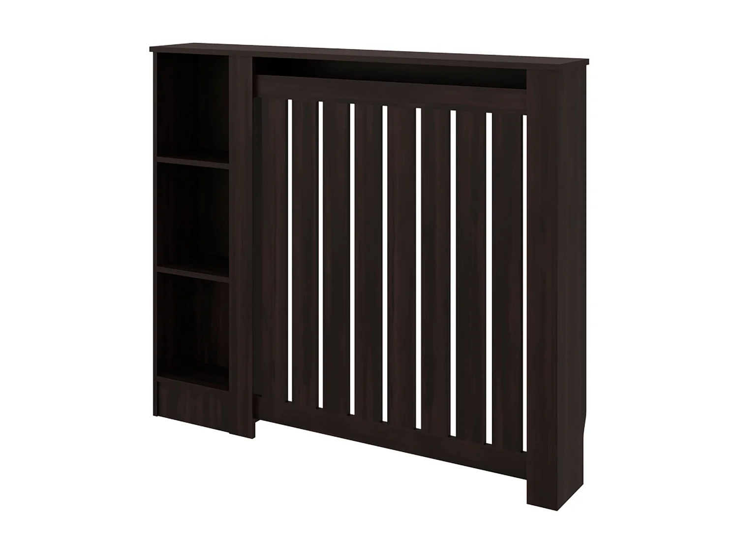 Mueble para Radiador JOSEPH con Rejas y Estantes Abiertos