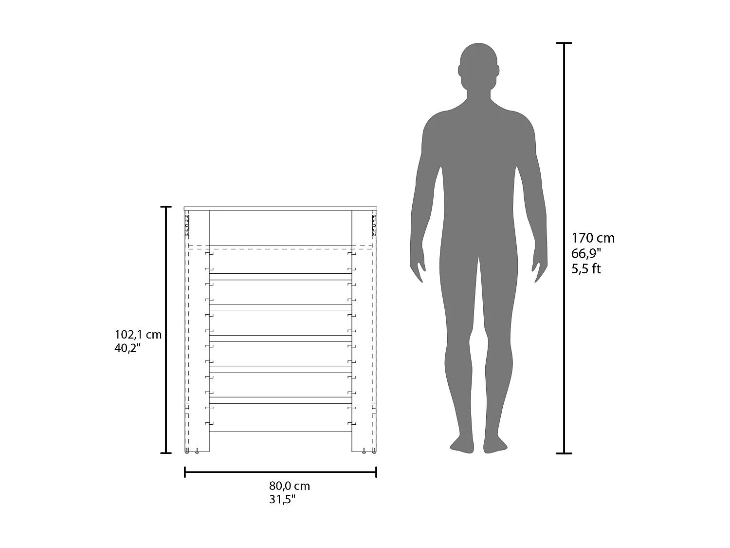 Cache-Radiateur MISTRAL avec Rangement Compact