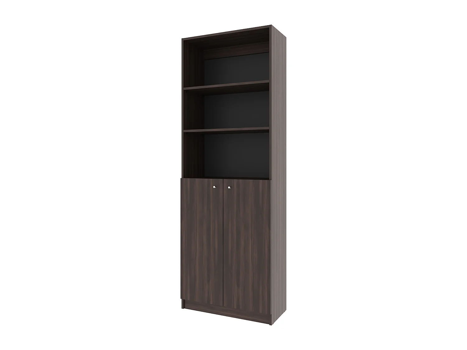 HAZEL Libreria alta con porte e scaffali per lo stoccaggio funzionale