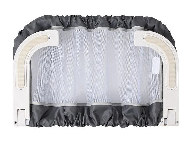 Tragbares Kinderbettgitter – Grau