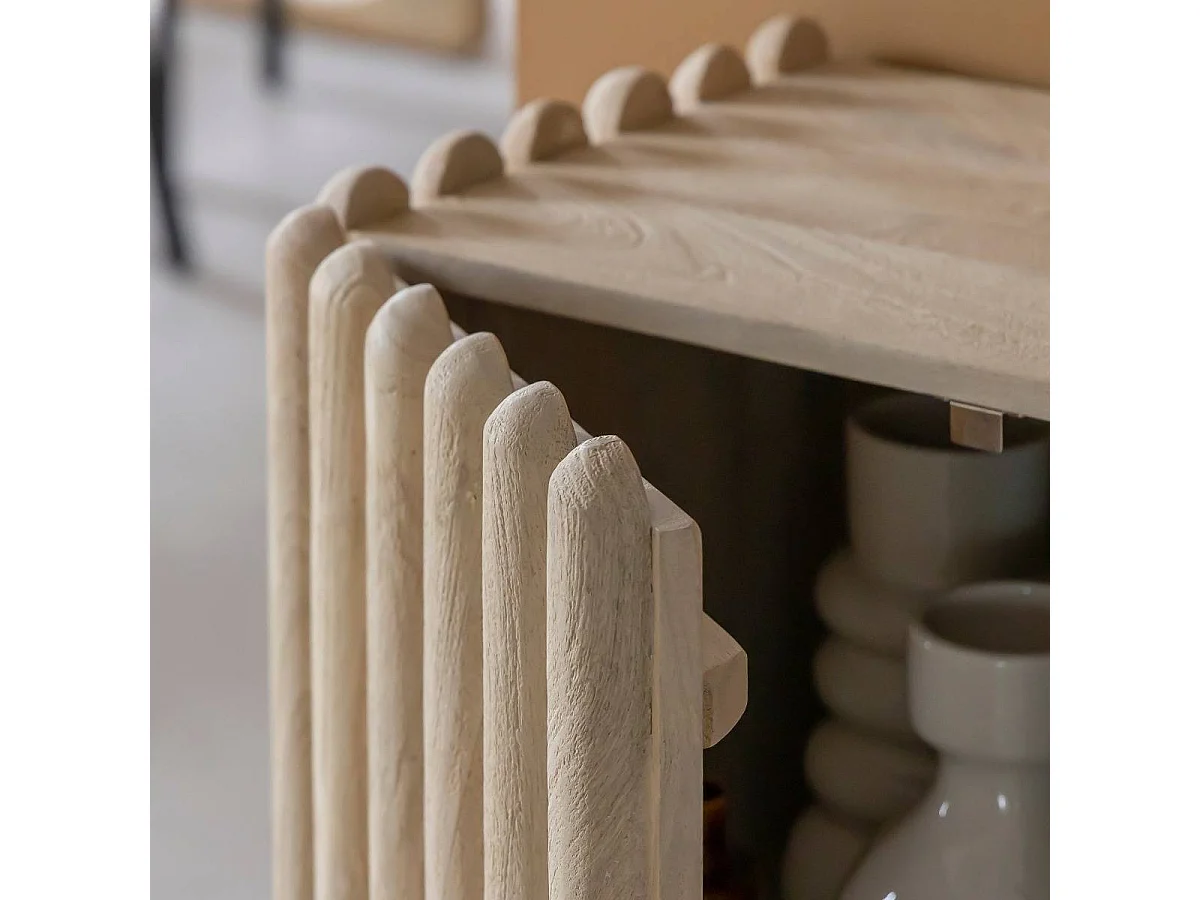 Buffet haut en bois de manguier Avery