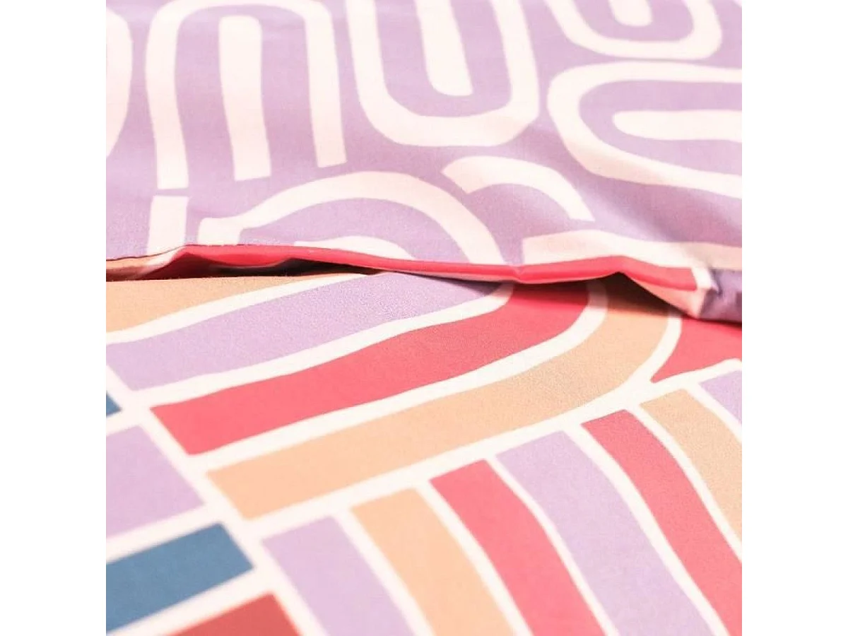 TODAY Sunshine - Housse de couette 220x240 cm + 2 taies 63x63 cm, 100% coton