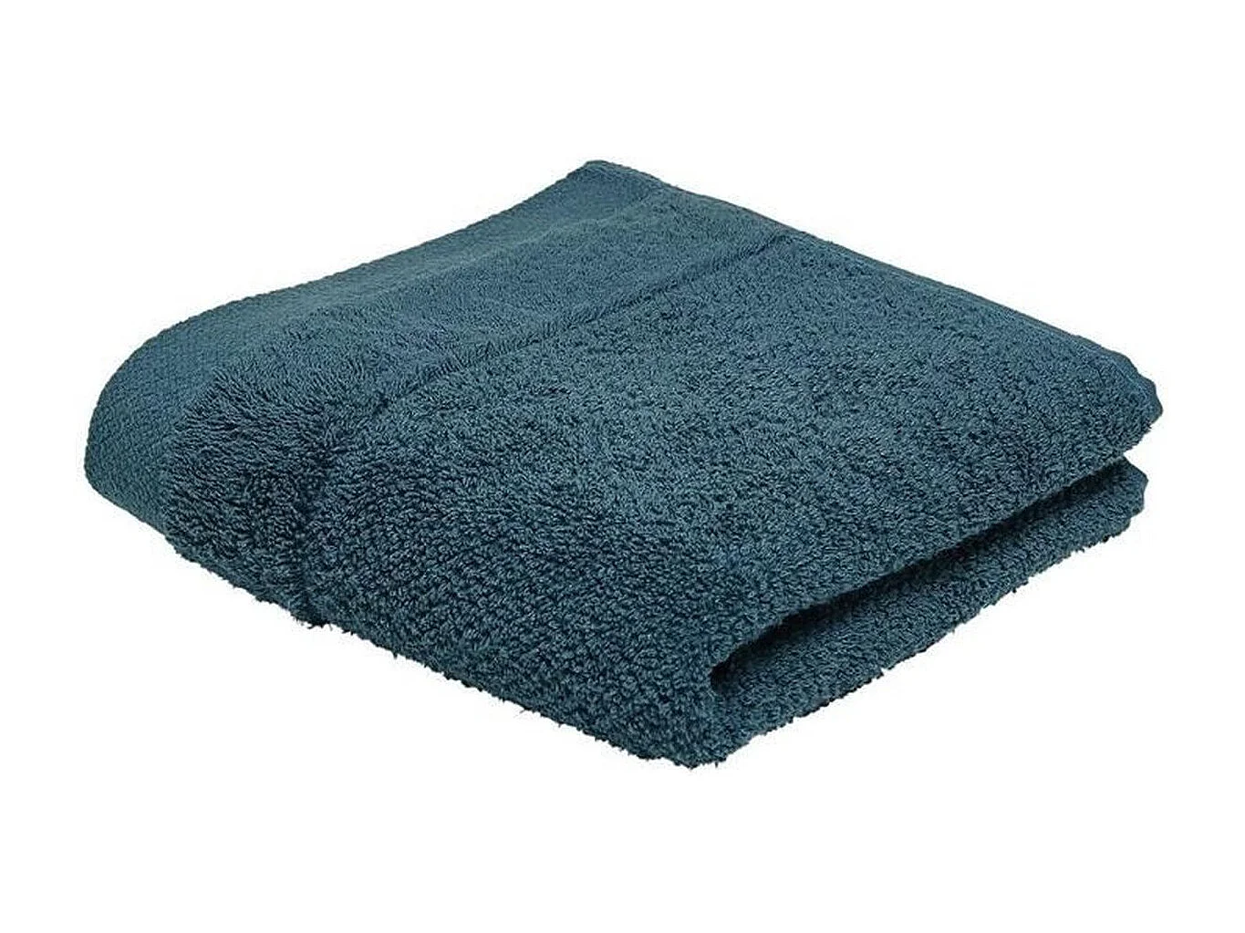 Serviette de bain TODAY Organic 50 x 90 cm - 100% coton bio 450 g/m², bleu canard
