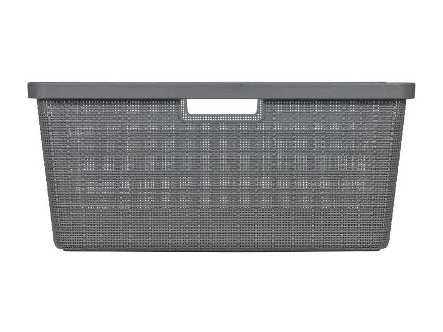 Corbeille à linge Jute - 46 L - Gris