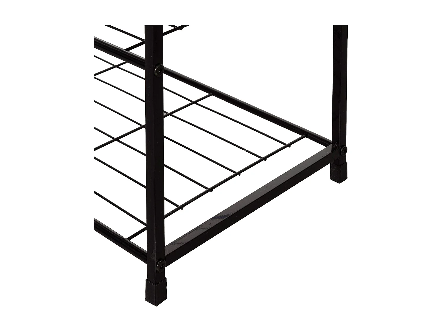 Estantería con 4 estantes de estilo industrial 63x63x30 cm efecto roble color beige Kraft