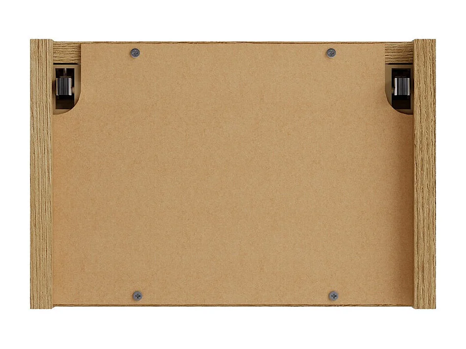 Cubo de almacenamiento para baño VANO 30 cm roble colgado con nicho