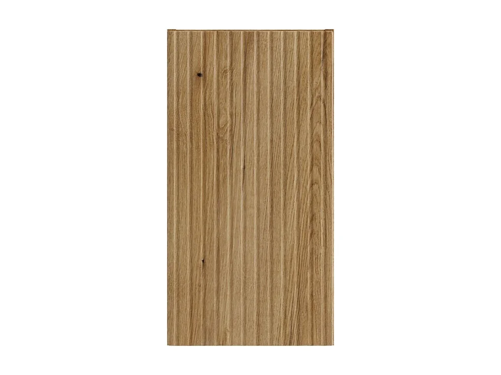 Meuble de rangement salle de bain VANO 57 cm chêne suspendu avec porte