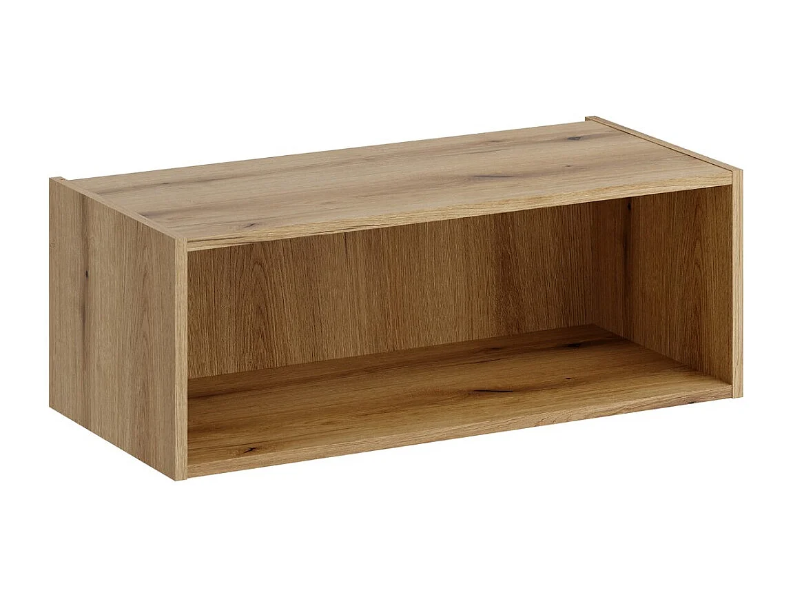 Étagère salle de bain VANO 80 cm chêne Coast Evoke suspendue