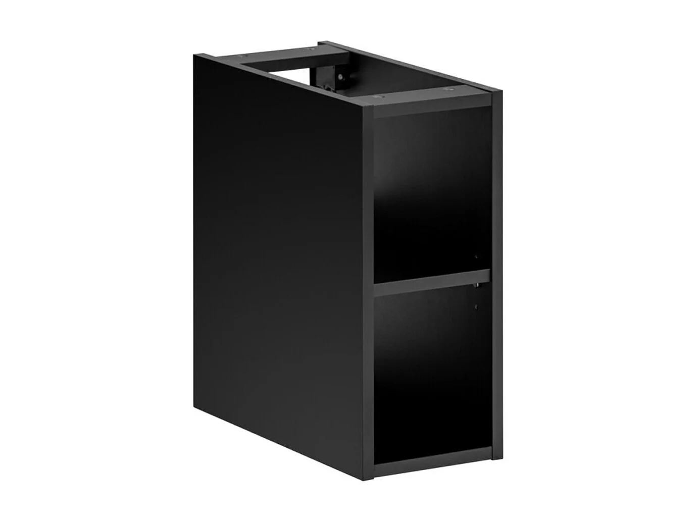 Meuble de rangement VANTA noir – Module suspendu pour salle de bain