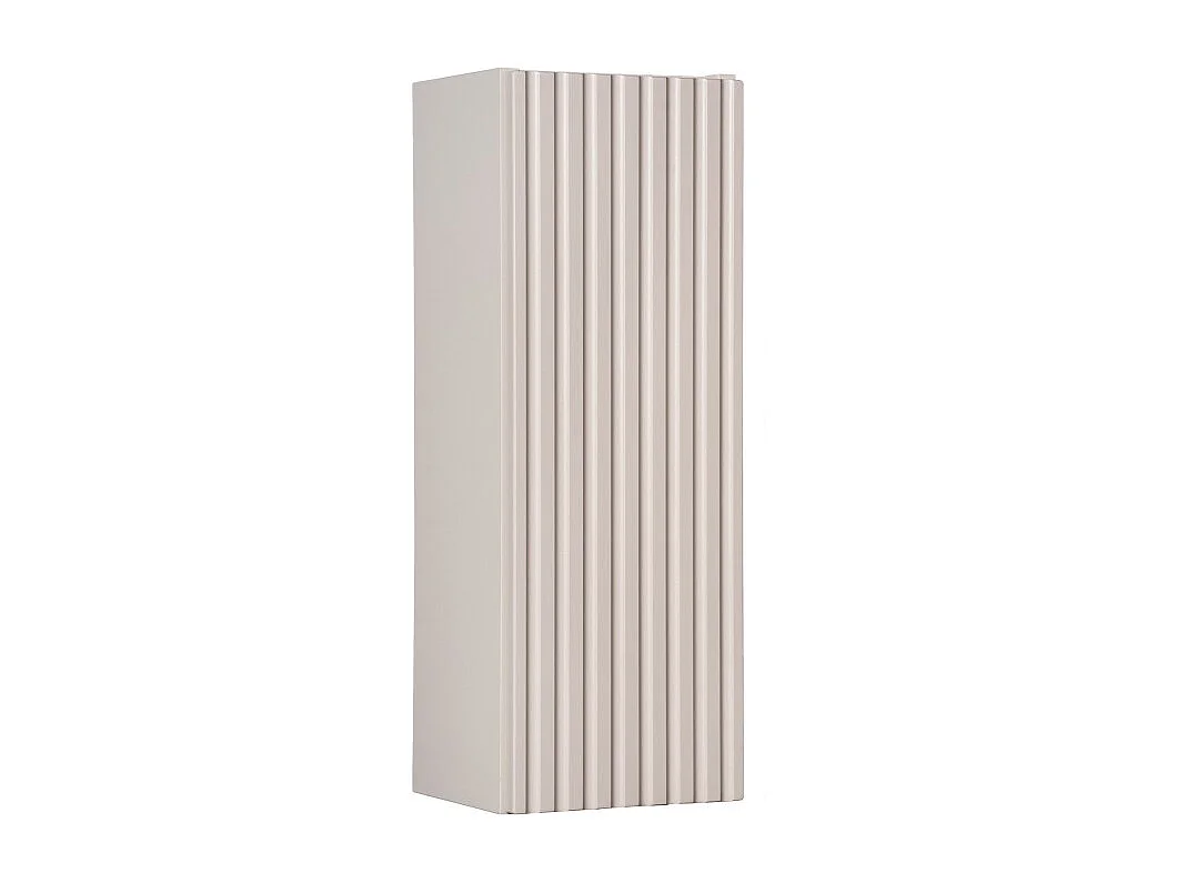 Meuble de rangement salle de bain VANO – Coloris marron congo – L20 × P57 × H18 cm – À suspendre